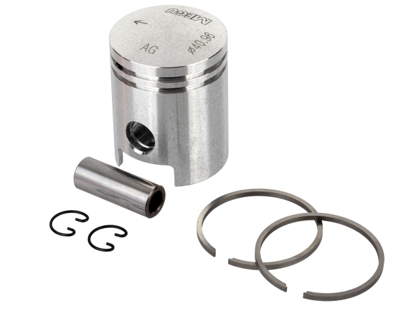 60ccm Kolben mit 2 Kolbenringen - S51, KR51/1, SR50 - ML-Megu