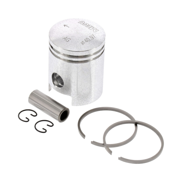 60ccm Kolben mit 2 Kolbenringen - S51, KR51/1, SR50 - ML-Megu 40,97