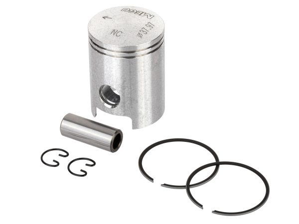60ccm Kolben mit 2 Kolbenringe - NPC Zylinder - S51, KR51/1, SR50 - ML-Megu