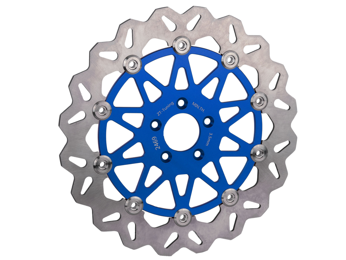 ZT-Tuning Wave Bremsscheibe 260mm mit Teilegutachten - Farbe Blau
