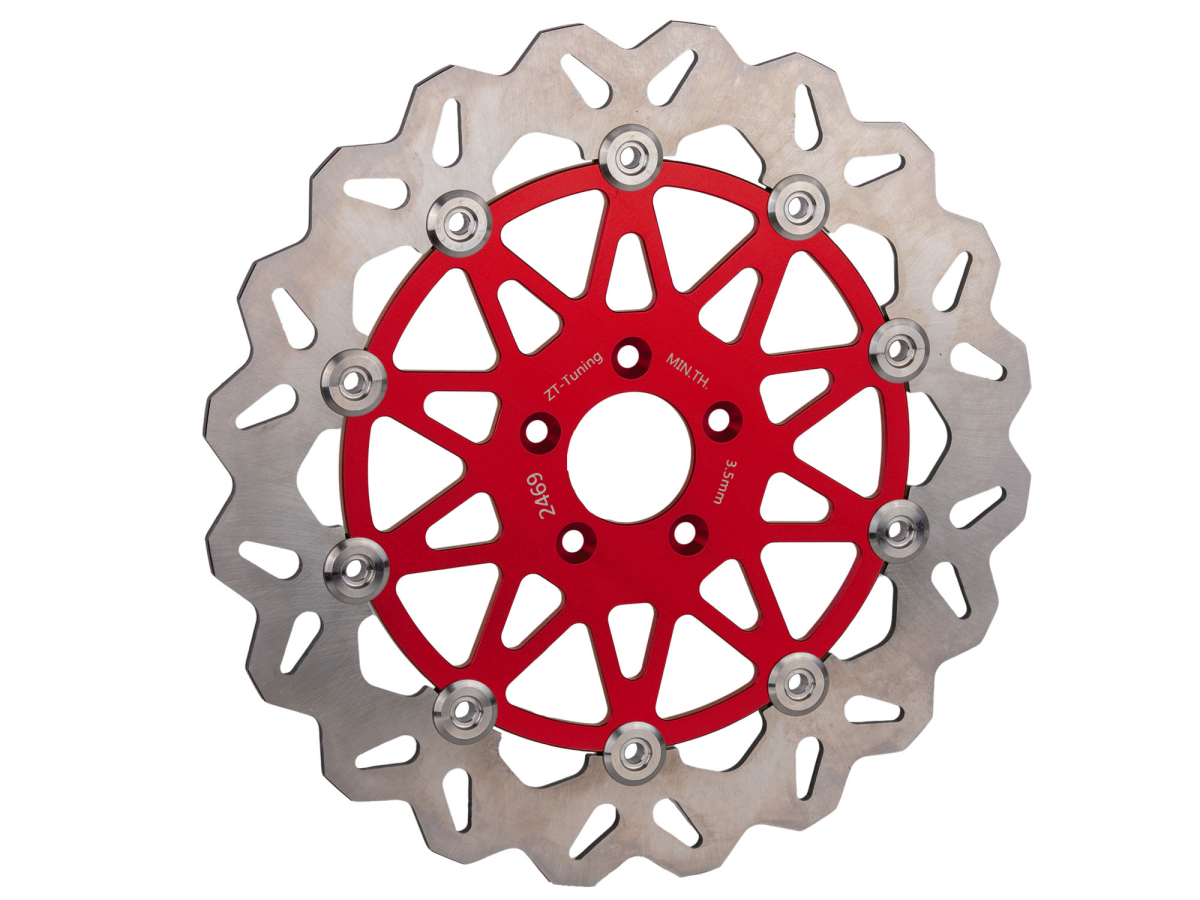 ZT-Tuning Wave Bremsscheibe 260mm mit Teilegutachten - Farbe Rot