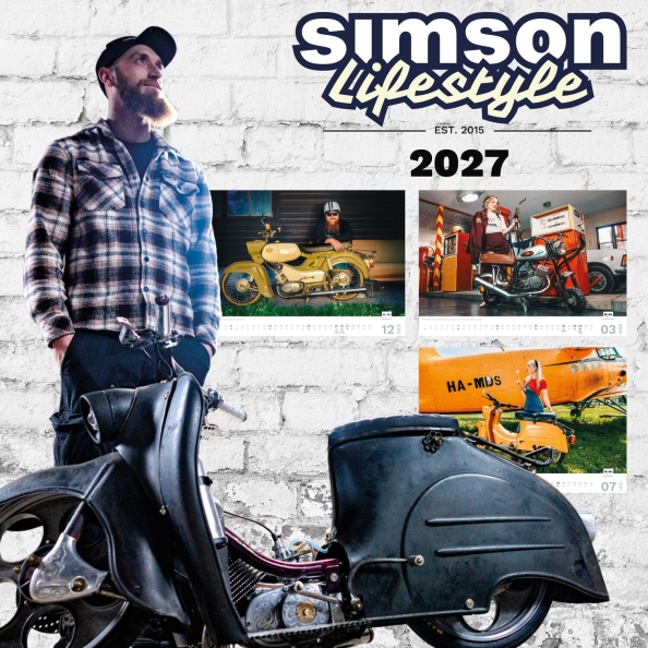 Simson Lifestyle-Kalender 2027