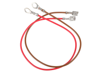 Satz Batteriekabel - rot und braun - 300 mm