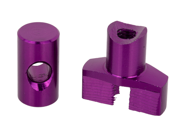 Simson Mutter für Bremsstange eloxiert - verschiedene Farben Lila