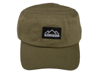 Olivgrüne Cap im Military Style - Simson Suhler Berge