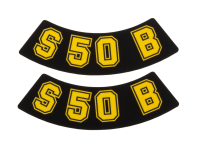 S50 Aufkleber für Seitendeckel S50 B Geschwungen