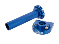 S51 Schnellgasgriff - Reso blau eloxiert
