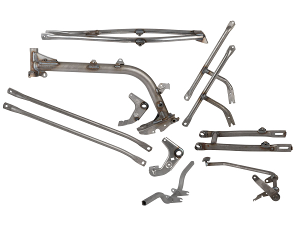 Unlackierter Rahmen als Komplettset für S51 Enduro