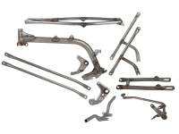 Unlackierter Rahmen als Komplettset für S51 Enduro