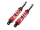 SET: Federbeine YSS Twin PRO-X 360mm für S50, S51, SR50, SR80 Chrom - Rot