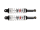 SET: Federbeine YSS Twin PRO-X 360mm für S50, S51, SR50, SR80 Chrom - Weiß