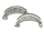 SET Bremsklotz geschlitzt für Simson S51, Schwalbe, SR50