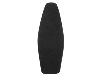 Flache Tuning Sitzbank - Karo - Alcantara schwarz für Simson S51