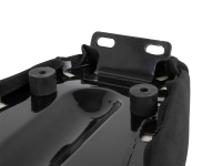 Flache Tuning Sitzbank - Karo - Alcantara schwarz für Simson S51