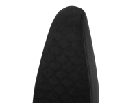 Flache Tuning Sitzbank - Waben - Alcantara schwarz für Simson S51
