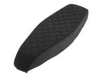 Flache Tuning Sitzbank - Waben - Alcantara schwarz für Simson S51