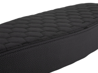 Flache Tuning Sitzbank - Waben - Alcantara schwarz für Simson S51