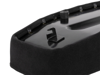 B-Ware! Flache Tuning Sitzbank - Gestreift - Alcantara schwarz für Simson S51