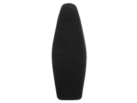 Flache Tuning Sitzbank - Gestreift - Alcantara schwarz für Simson S51