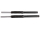 Schwarze Sport-Telegabelholme - Gleitrohre verlängert S51, S70, S53 hydraulische Dämpfung