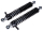 DPR Stoßdämpfer Satz 360mm verstellbar schwarz für Simson S51