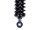 DPR Stoßdämpfer Satz 360mm verstellbar schwarz/silber für Simson S51, S70, S53