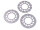 Kupplungsscheiben Satz 3-teilig Metall 1.0mm für Simson S50, S51, S70