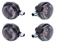 Set getönte Blinker 12V Grau für Simson S51,...