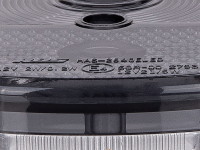 Graue Rücklichtkappe für Schwalbe KR51/1, Star SR4-2