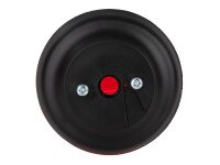 Rotes Rücklicht komplett für S51, Schwalbe KR51/2, SR50 - 120mm mit Kennzeichenbeleuchtung