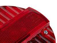 Rotes Rücklicht komplett für S51, Schwalbe KR51/2, SR50 - 120mm mit Kennzeichenbeleuchtung