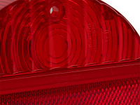 Rote Rücklichtkappe für S51, Schwalbe KR51/2, Roller SR50