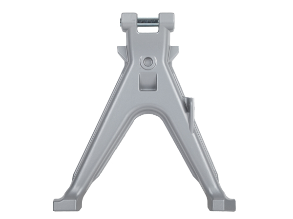 Simson S51 Hauptständer - Länge und Farbe wählbar Original Länge - Silber pulverbeschichtet