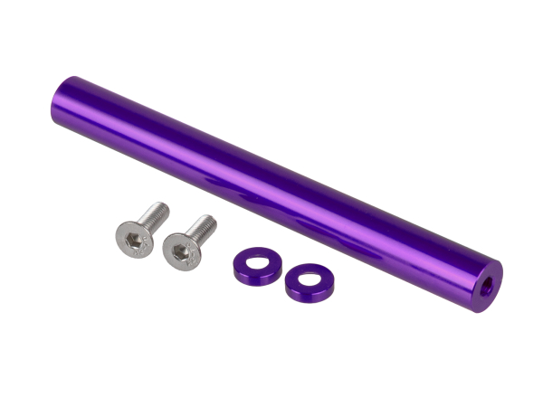 CNC Aufbockgriff für Simson S51 & S50 – Aluminium eloxiert Lila
