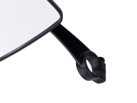 Eckier Spiegel - schwarz - für Simson Schwalbe KR51, Star, Sperber & Habicht