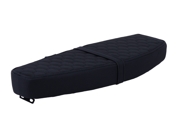 S2 Tuning Sitzbank - Waben - Alcantara schwarz für Simson S51