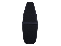 S2 Tuning Sitzbank - Waben - Alcantara schwarz für Simson S51