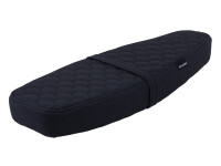 S2 Tuning Sitzbank - Waben - Alcantara schwarz für Simson S51
