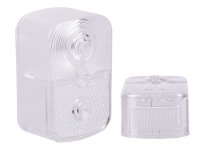 Weiß Rücklichtkappe für Schwalbe KR51/1,...