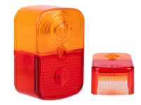 Orange - Rot Rücklichtkappe für Schwalbe...