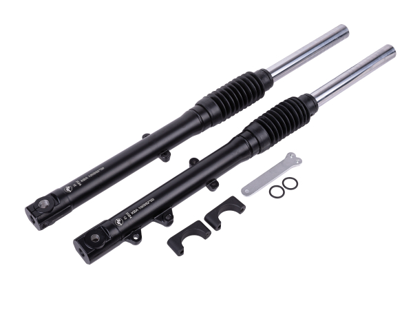 schwarze Telegabel für Scheibenbremse - Simson S50, S51 - 720mm