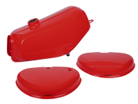 S51 Enduro Tankset Flammenrot