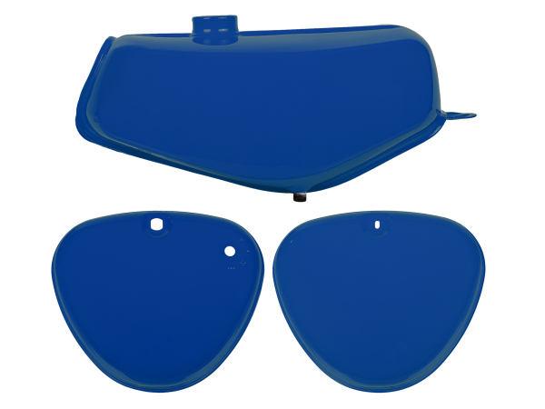 S51 Tankset Olympiablau | Banantank mit Seitendeckel