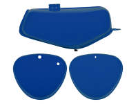 S51 Tankset Olympiablau | Banantank mit Seitendeckel