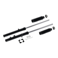 SET Schwarze Telegabel für S50, S51 mit Aufnahme f....