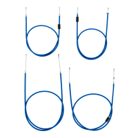 SET farbige Bowdenzüge für Simson S51 Blau...