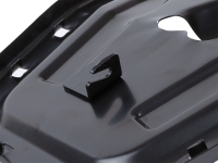 Sitzbankblech S51 Enduro schwarz - originale Form