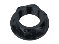 Überwurfmutter CNC für Steuerkopf S51 Schwarz