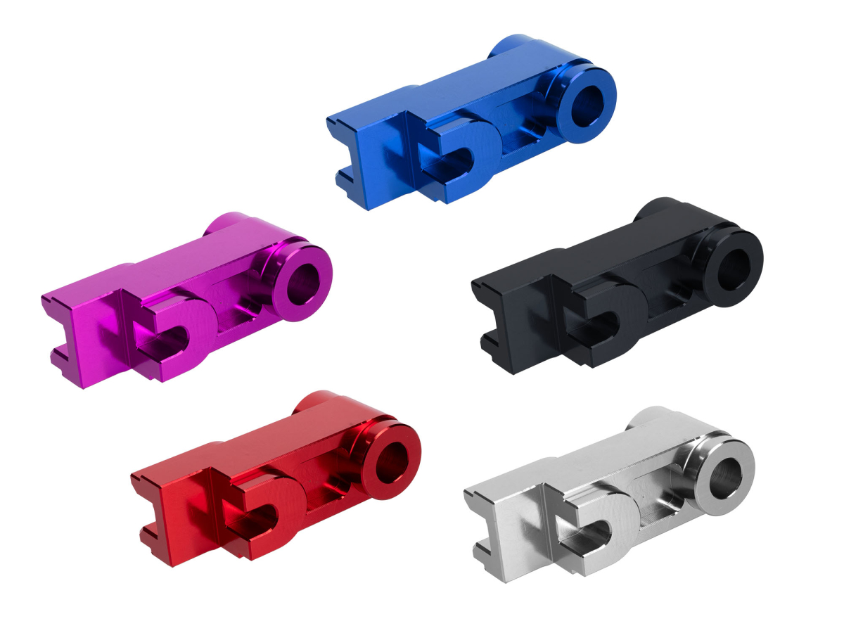 CNC Distanzstück eloxiert für Hinterrad S50, S51