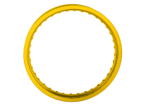 Felge 1,85 x 16 gold eloxiert für Simson Tuning